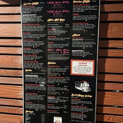 TaKo Cheena - Menu