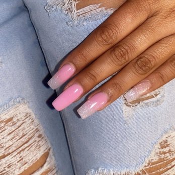 Nails By N - New set. Pink base powder #30 . Light ombre. - Nail Salons Near Me - North Hollywood, California