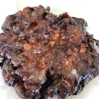 Earl's Donuts - Monster GlazedApple fritter! We are sharing- filled with cinnamon and apples. - Donuts Near Me - Chatsworth, California Earl's Donuts - Monster GlazedApple fritter! We are sharing- filled with cinnamon and apples. - Donuts Near Me - Chatsworth, California