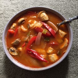 Mr. Thai Imbiss - Tom Yum soup with shrimps