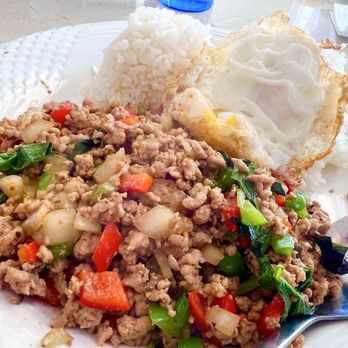 Thai Grindz & Laos Cuisine - Beef Thai Loco Moco - Thai Near Me - Honolulu, Hawaii Thai Grindz & Laos Cuisine - Beef Thai Loco Moco - Thai Near Me - Honolulu, Hawaii