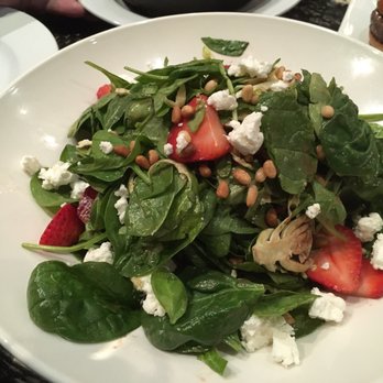 City Cellar - Spinach salad, very fresh and good. - Wine Bars Near Me - Westbury, New York City Cellar - Spinach salad, very fresh and good. - Wine Bars Near Me - Westbury, New York