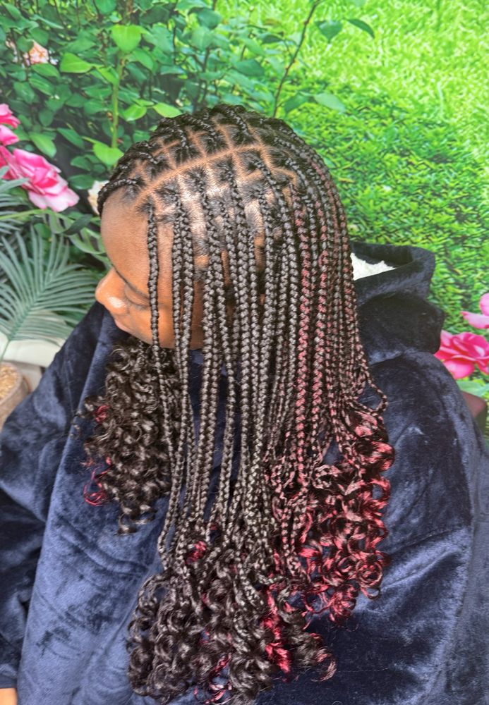 Hollywood soulsalon ouchless hair braiding Logo