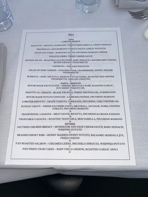 Menu photo 7 Bici Restaurant Ramsey, NJ