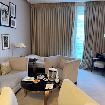 Hotel Barrière le Fouquet's - Our beautiful living room area (it's actually much bigger, didn't take a wider photo) - Hotels Near Me - Paris, 75