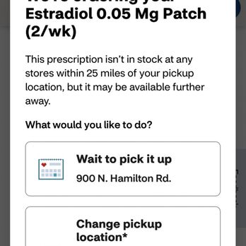 CVS Pharmacy - Out of stock again this month - Drugstores Near Me - Gahanna, Ohio CVS Pharmacy - Out of stock again this month - Drugstores Near Me - Gahanna, Ohio