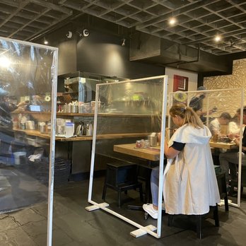 Maruhachi Ra-men - Tables are well distanced from each others - Ramen Near Me - Vancouver, British Columbia Maruhachi Ra-men - Tables are well distanced from each others - Ramen Near Me - Vancouver, British Columbia