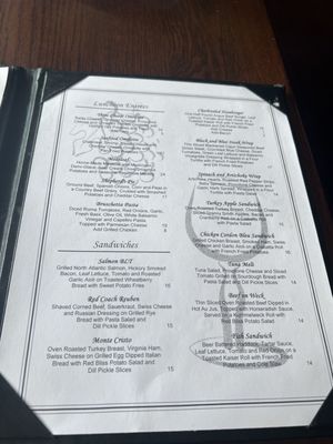 Menu photo 4 Red Coach Inn Niagara Falls, NY