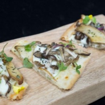 Contemporary Catering - Wild mushroom flatbread - Party & Event Planning Near Me - Los Angeles, California