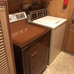 Easy Buy Appliance - This is before they delivered the new W/D They also replaced the water lines and the gas line! Unbelievable customer services!