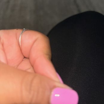 Solar Nails - Was cut on the side while she was cutting my cuticles - Nail Salons Near Me - Waco, Texas
