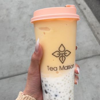 Tea Maison - Mango Sago Pomelo W/ Boba - Juice Bars & Smoothies Near Me - Las Vegas, Nevada Tea Maison - Mango Sago Pomelo W/ Boba - Juice Bars & Smoothies Near Me - Las Vegas, Nevada