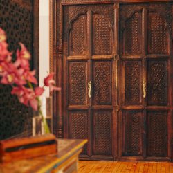 Yogamaya - Lobby view of MoonRoom doors.