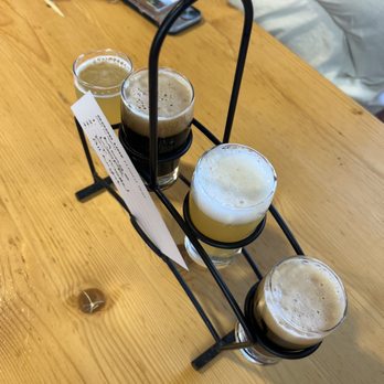 Good Line Beer - Beer flight - Breweries Near Me - Lubbock, Texas