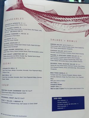 Menu photo 8 Bow & Stern Burnaby, BC