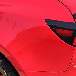 Prime Time PDR - After repair. There was Paint Protection Film on this car and removed with repair. No paint job was needed! All dent removed!