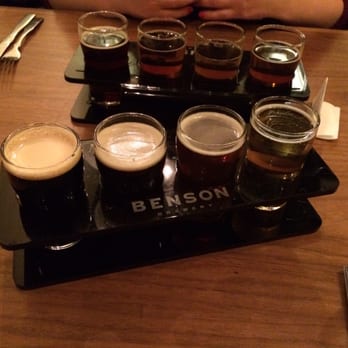 Benson Brewery - Beer Flights - $6 for 4 Beer Samples - Gastropubs Near Me - Omaha, Nebraska