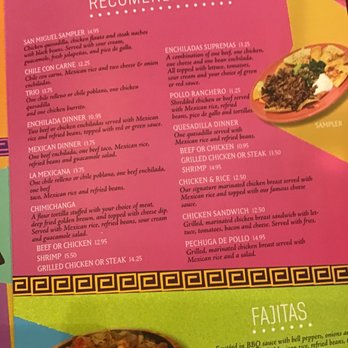 Hacienda San Miguel - Menu 4/6 - Mexican Near Me - Mosspoint, Mississippi Hacienda San Miguel - Menu 4/6 - Mexican Near Me - Mosspoint, Mississippi