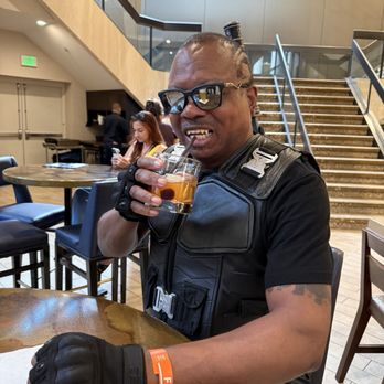 Prospect's Urban Kitchen & Bar - Blade drinking a 1920 Old Fashioned - Bars Near Me - Denver, Colorado