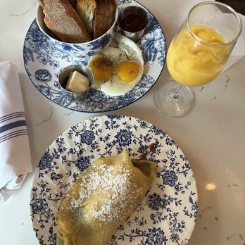 Maison Marcel - French Breakfast, Nutella Banana crepe, Pitcher of Fresh Orange Juice - Bakeries Near Me - Chicago, Illinois Maison Marcel - French Breakfast, Nutella Banana crepe, Pitcher of Fresh Orange Juice - Bakeries Near Me - Chicago, Illinois