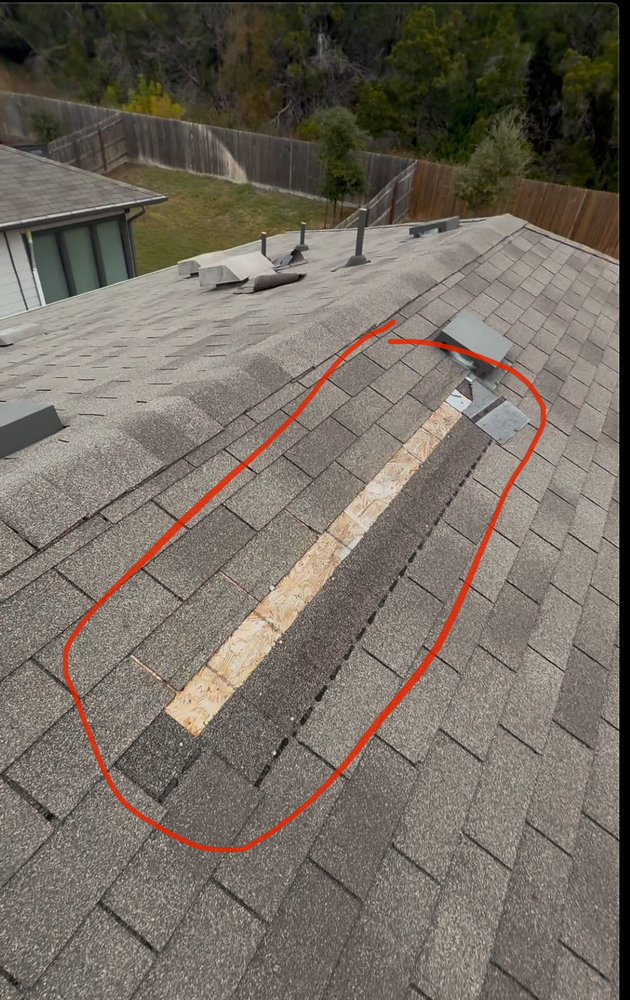 Slide of Roofing With Rafael