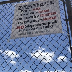 Vann Park - Great reminder