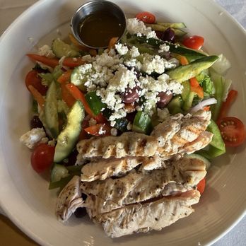 Citrus City Grille - Greek salad with chicken - Desserts Near Me - Orange, California
