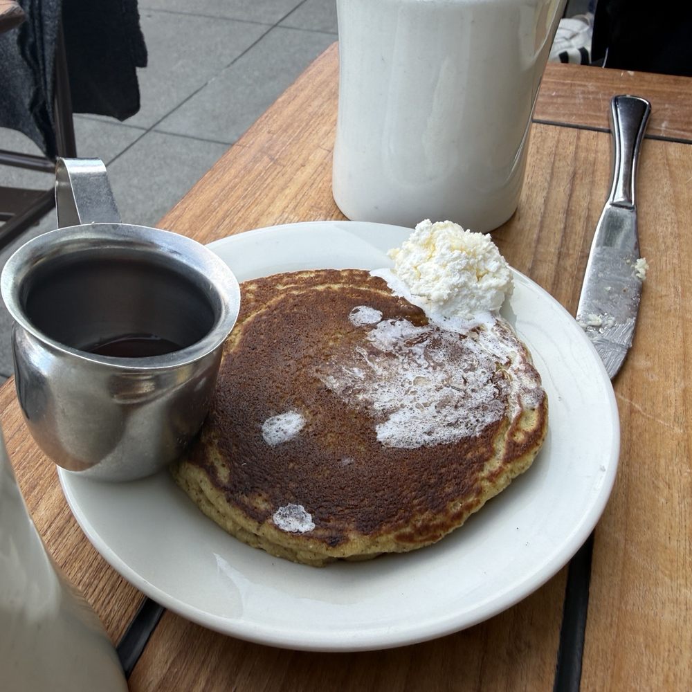 Plow - Side of One Almond Pancake - Breakfast & Brunch Near Me - San Francisco, California Plow - Side of One Almond Pancake - Breakfast & Brunch Near Me - San Francisco, California