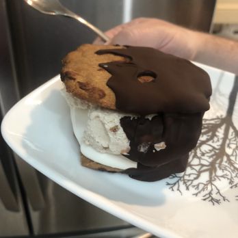 The Pastry Project - Cookies and cream s'mores ice cream sandwich from the summer kit - Cooking Classes Near Me - Seattle, Washington The Pastry Project - Cookies and cream s'mores ice cream sandwich from the summer kit - Cooking Classes Near Me - Seattle, Washington
