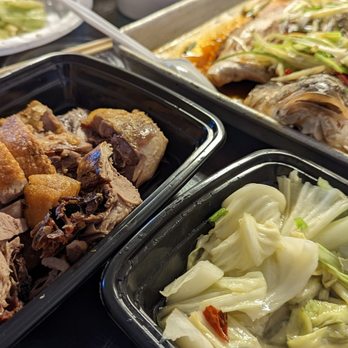 Peking Quick One - Crispy duck, Crispy Cabbage and streamed sea bass - Chinese Near Me - Tonawanda, New York