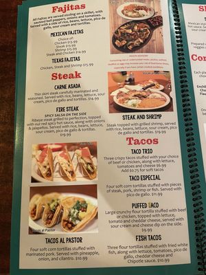 Menu photo 8 El Jalisco Mexican Grill Eufaula, AL