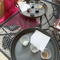 Little Vine Vineyards and Winery - White wine flight & choose your own wine flight