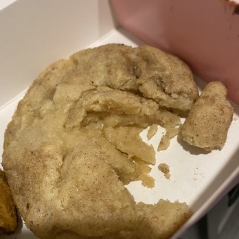Crumbl - Rockwall - Snickerdoodle. You can tell it is undercooked by the shine in the center. - Bakeries Near Me - Rockwall, Texas Crumbl - Rockwall - Snickerdoodle. You can tell it is undercooked by the shine in the center. - Bakeries Near Me - Rockwall, Texas