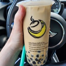 Peach oolong milk tea Peach oolong milk tea