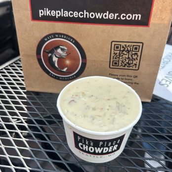 Pike Place Chowder - New England Clam Chowder - Seafood Near Me - Seattle, Washington