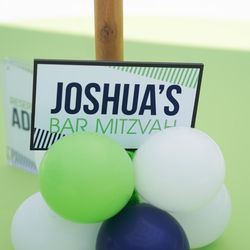 We Plan the Party - Balloons at every table. Photo by Graham and Graham Photography.