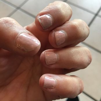 Moxie on Mass - This is less than 48 hours later and chipping already and not a good polish job regardless. - Hair Salons Near Me - Indianapolis, Indiana Moxie on Mass - This is less than 48 hours later and chipping already and not a good polish job regardless. - Hair Salons Near Me - Indianapolis, Indiana