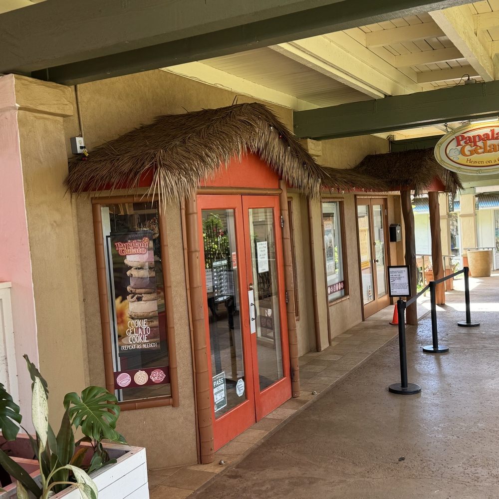 Papalani Gelato - Outside - Ice Cream & Frozen Yogurt Near Me - Koloa, Hawaii Papalani Gelato - Outside - Ice Cream & Frozen Yogurt Near Me - Koloa, Hawaii