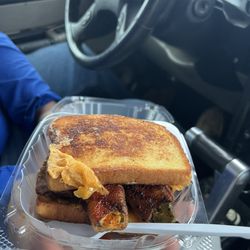 Bobeqs - Brisket popper grilled cheese