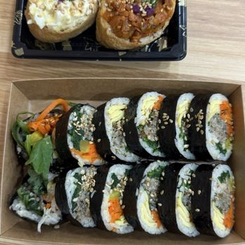 Baro Gimbap - Anchovy Gimbap - Korean Near Me - Fullerton, California