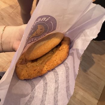 Insomnia Cookies - Sugar cookie, Salted Caramel Deluxe - Desserts Near Me - Charleston, South Carolina