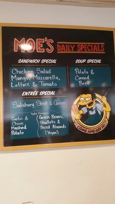 Menu photo 3 Moe's Cafe Los Angeles, CA Menu photo 3 Moe's Cafe Los Angeles, CA
