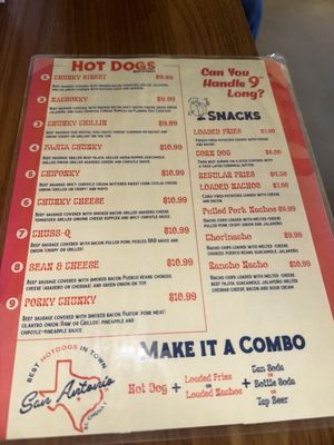 Menu photo 1 El Chunky San Antonio, TX Menu photo 1 El Chunky San Antonio, TX
