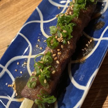 Kiraku - Beef skewer - Tapas/Small Plates Near Me - Berkeley, California Kiraku - Beef skewer - Tapas/Small Plates Near Me - Berkeley, California