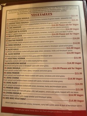 Menu photo 4 Yeti Restaurant Davis, CA