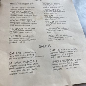 The Bambino - Menu Feb 2025 - Pizza Near Me - Midvale, Utah