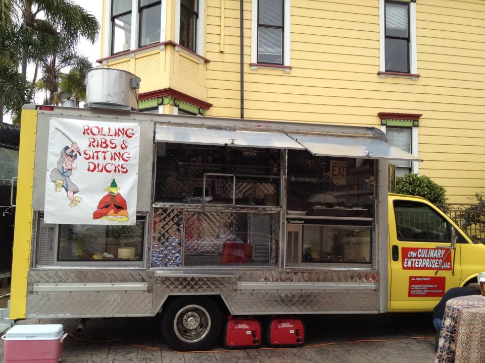 Rolling Ribs and Sitting Duck Logo