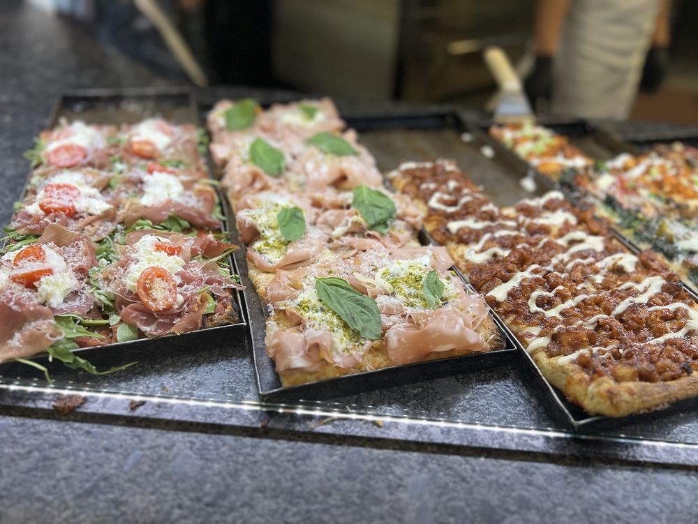 Food from Taglio Pizza