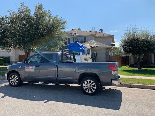 Slide of Navarro Roofing