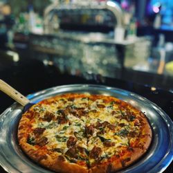 Luigi's 418 - Mario's meatball pizza